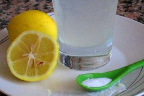 сода и лимон
