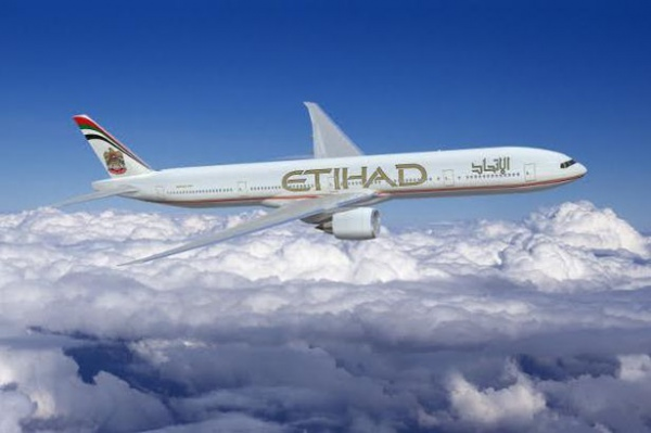 Самолет компании Etihad Airways