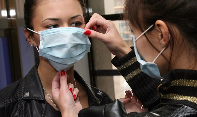 Свиной грипп АH1N1 маски