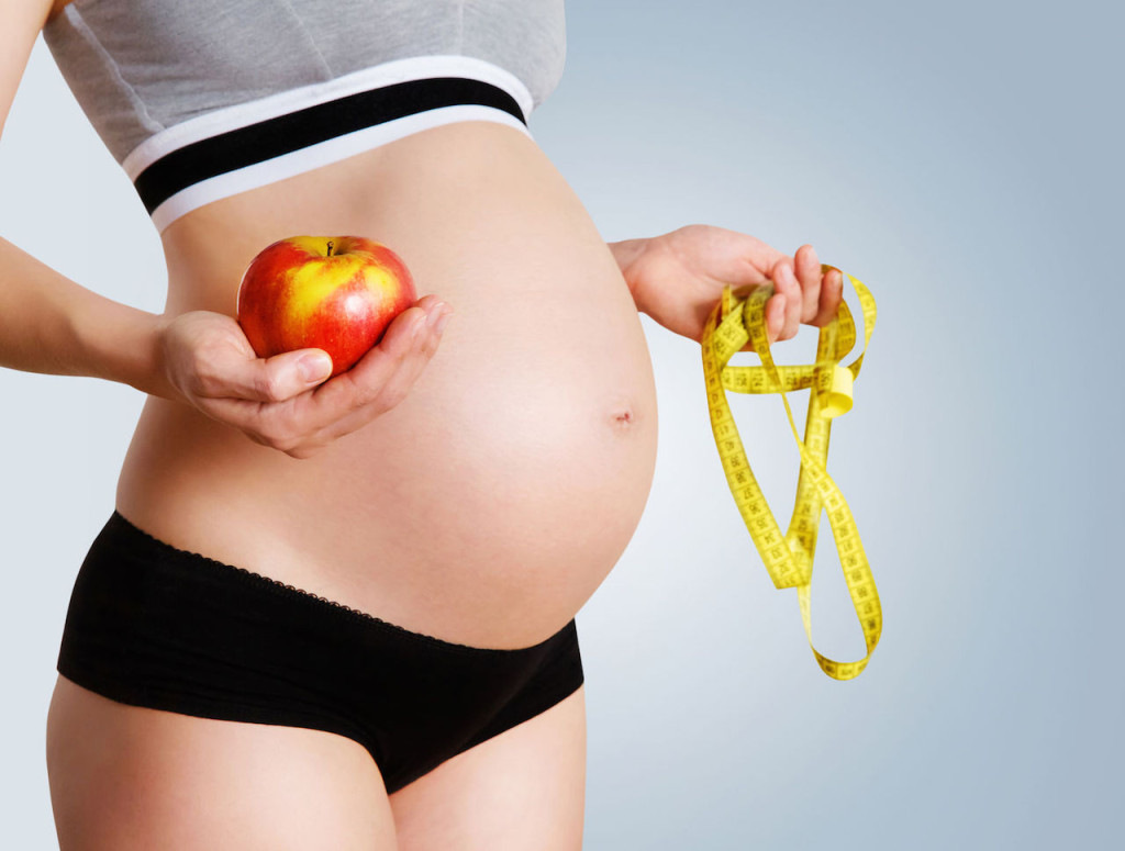 беременность и вес тела
