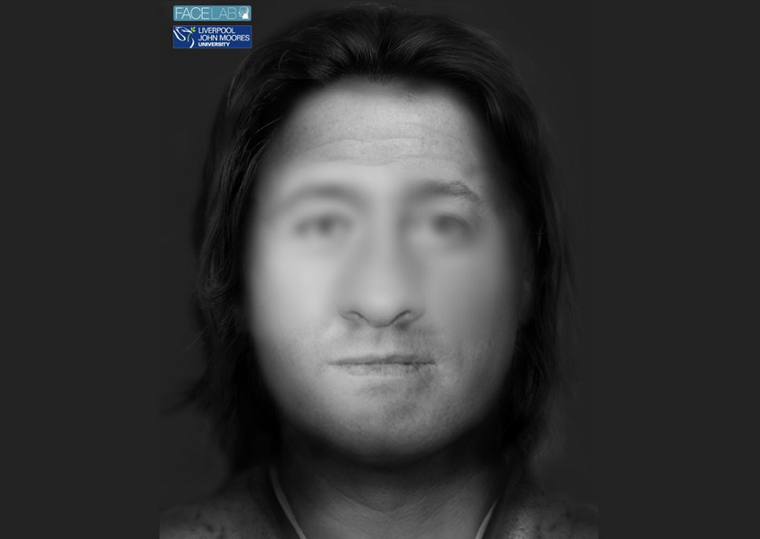 Лицо человека, жившего 4500 лет назад в Англии