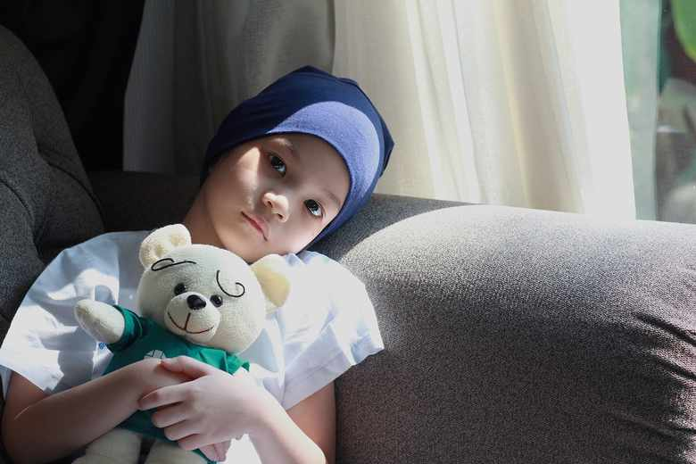 Ребенок с лейкемией