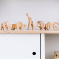 деревянные игрушки в детской