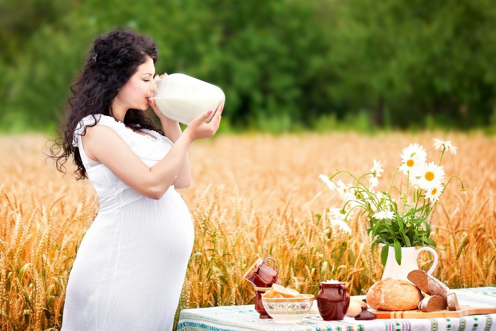 Козье молоко во время беременности